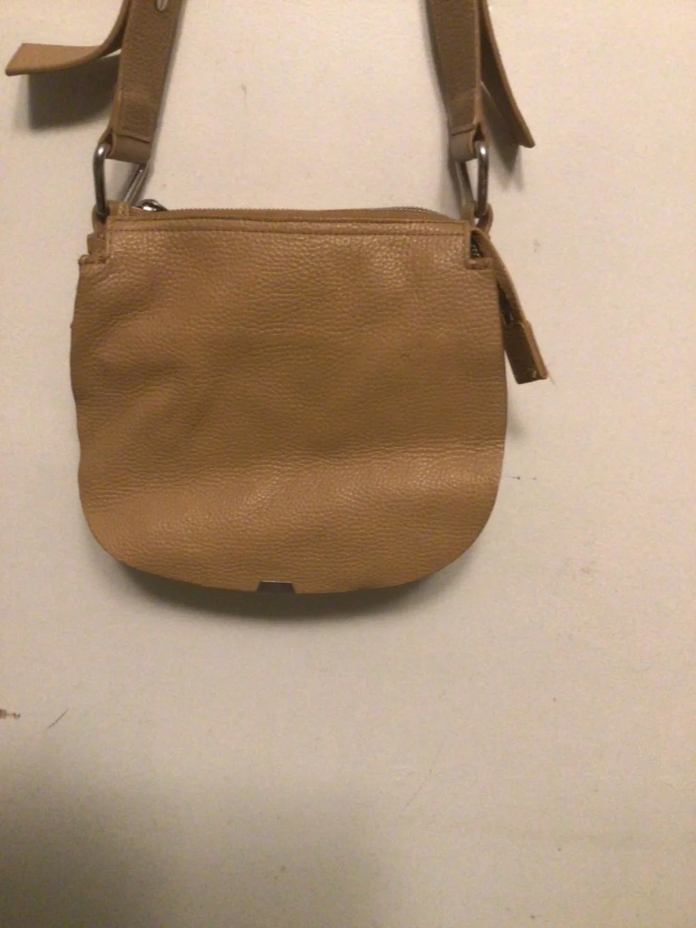 All Saints soft leather messenger  crossbody /shoulder bag  # hands free